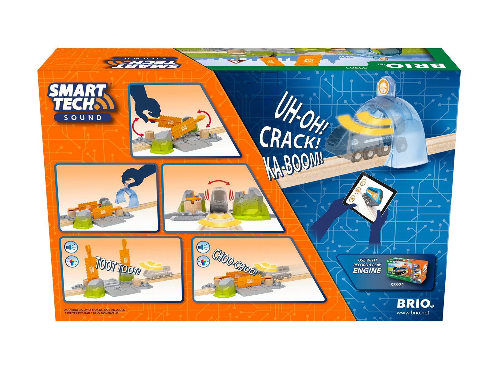 Brio Smart Tech Sound Danger Crossing Brio Smart Tech Sound Danger Crossing